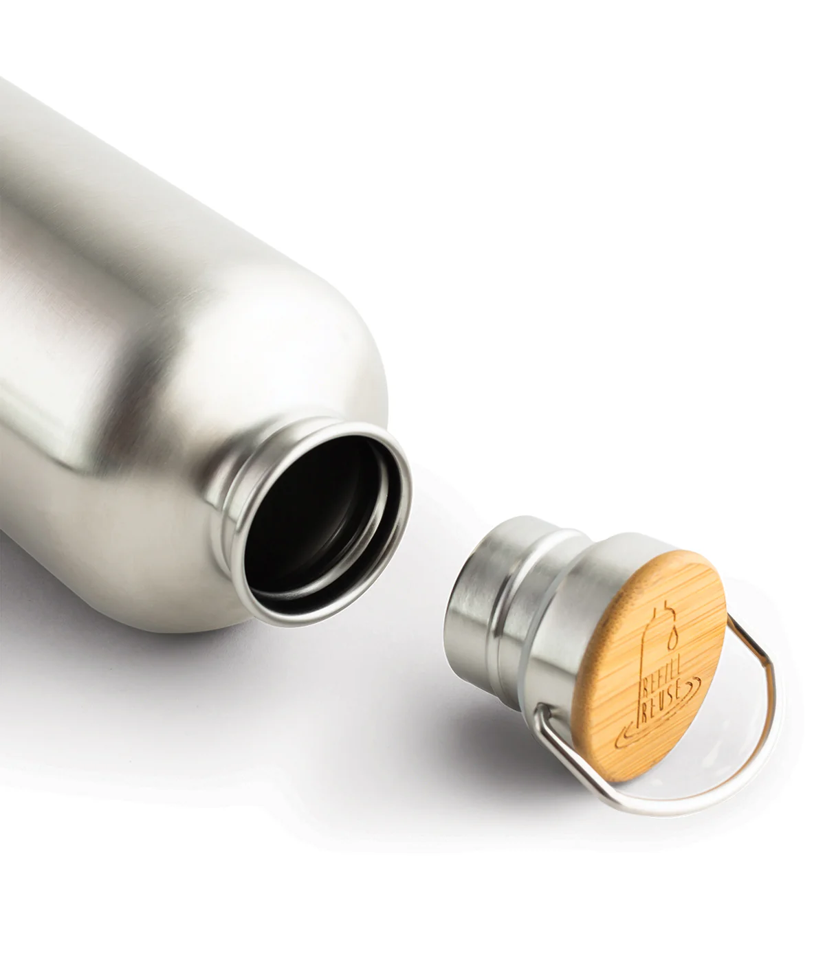 1.6 Litre Thirsty Max Bottle - Silver - Image 5