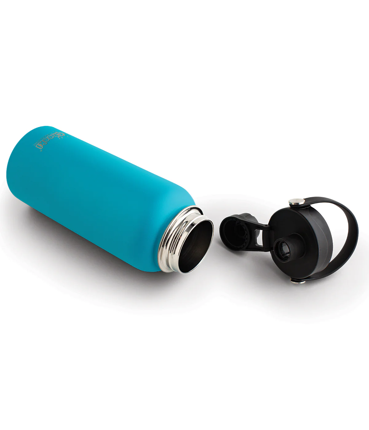 1 Litre Insulated Adventure Bottle - Aqua - Image 4