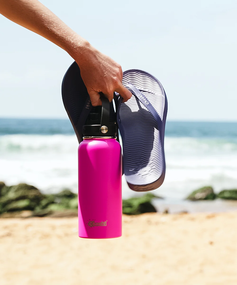1 Litre Insulated Adventure Bottle - Magenta - Image 5