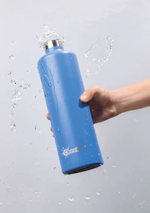 1 Litre Insulated Classic Bottle - Azure - Image 4