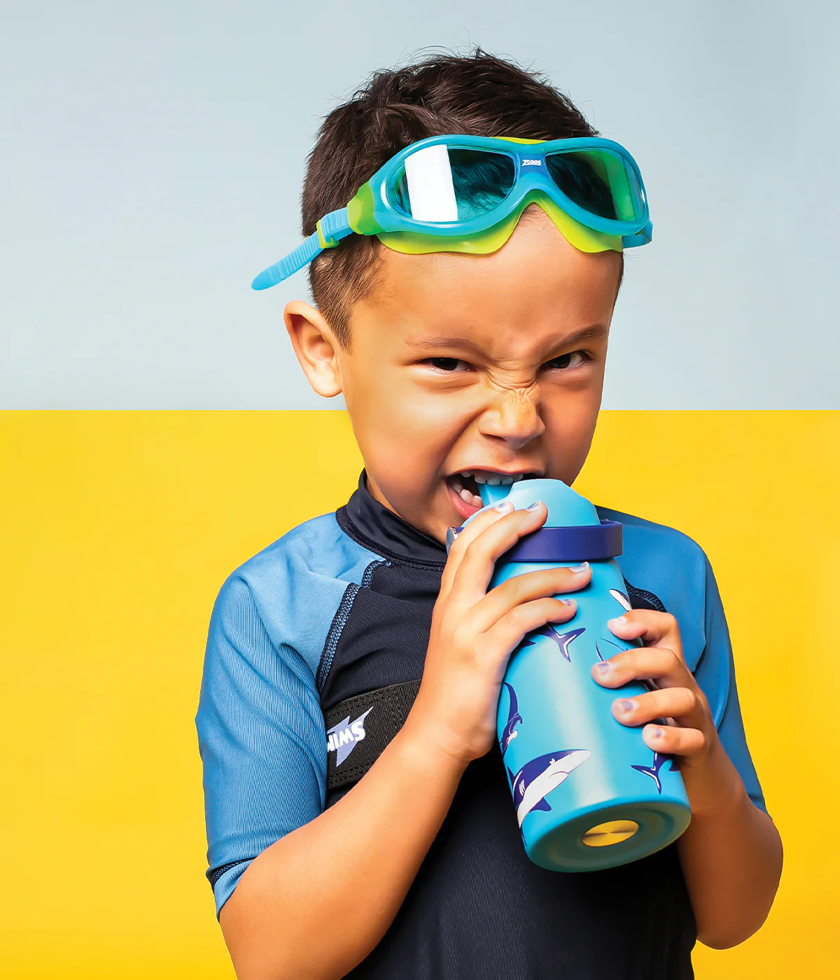 400ml Insulated Little Adventurer Bottle - Sharks - Image 5