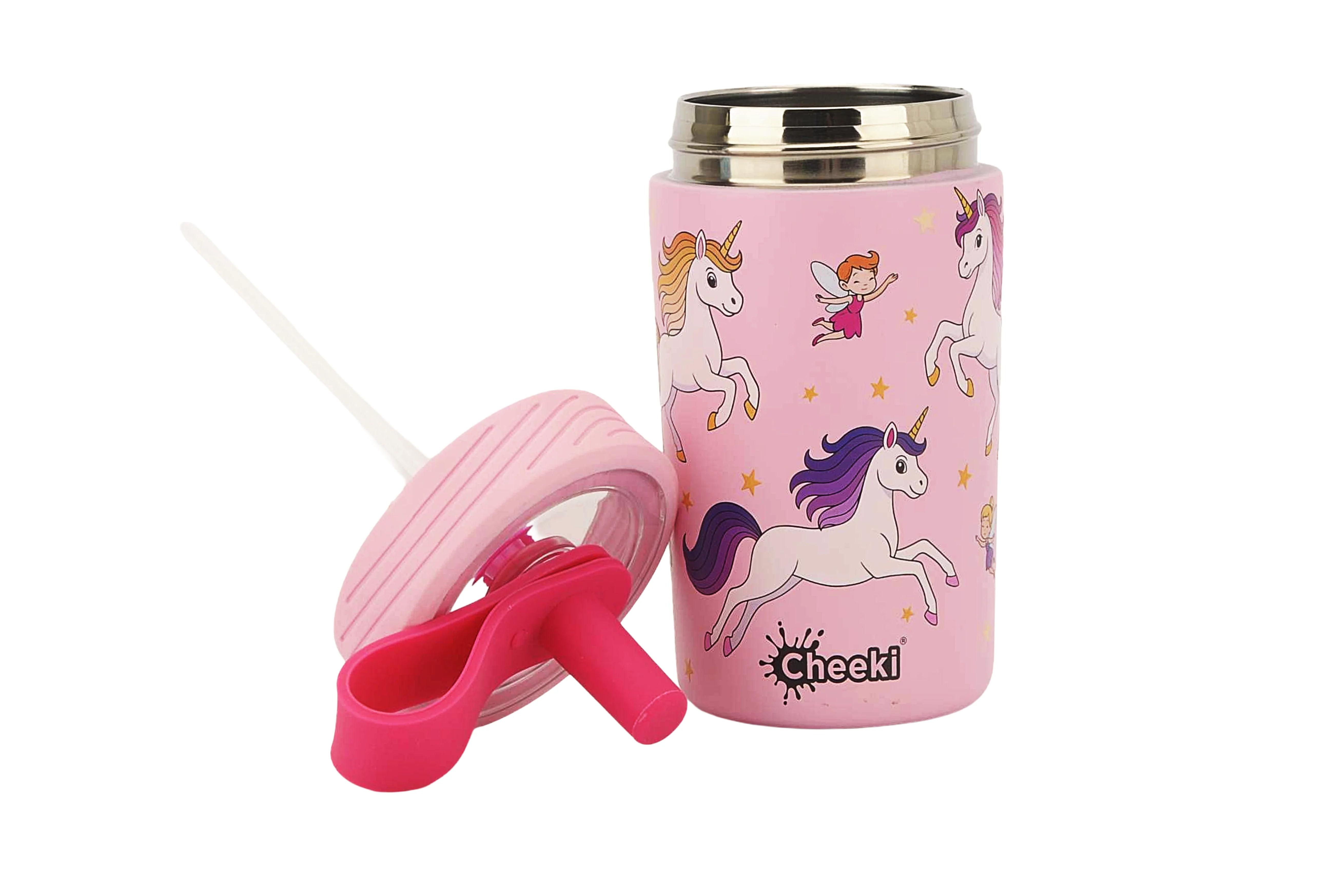 400ml Insulated Sippy Cup - Unicorn - Image 4