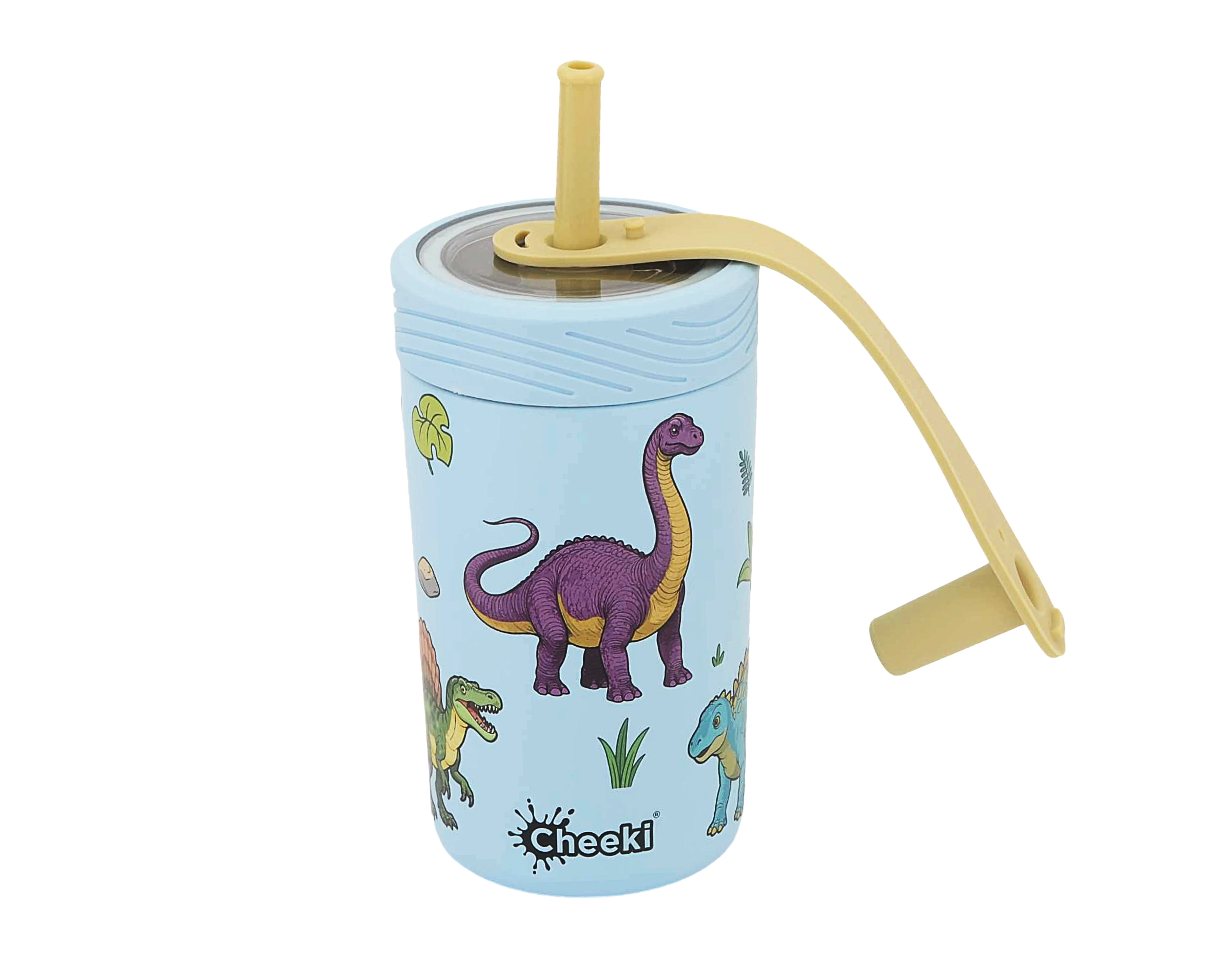 400ml Insulated Sippy Cup - Dinosaur - Image 3