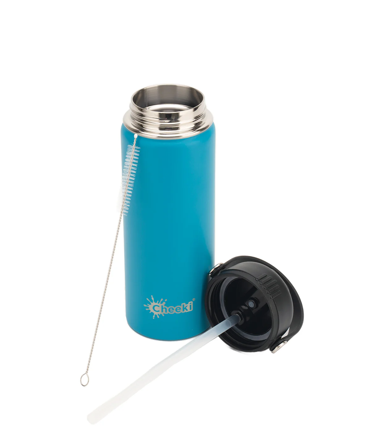 600ml Insulated Adventure Bottle - Aqua - Image 3