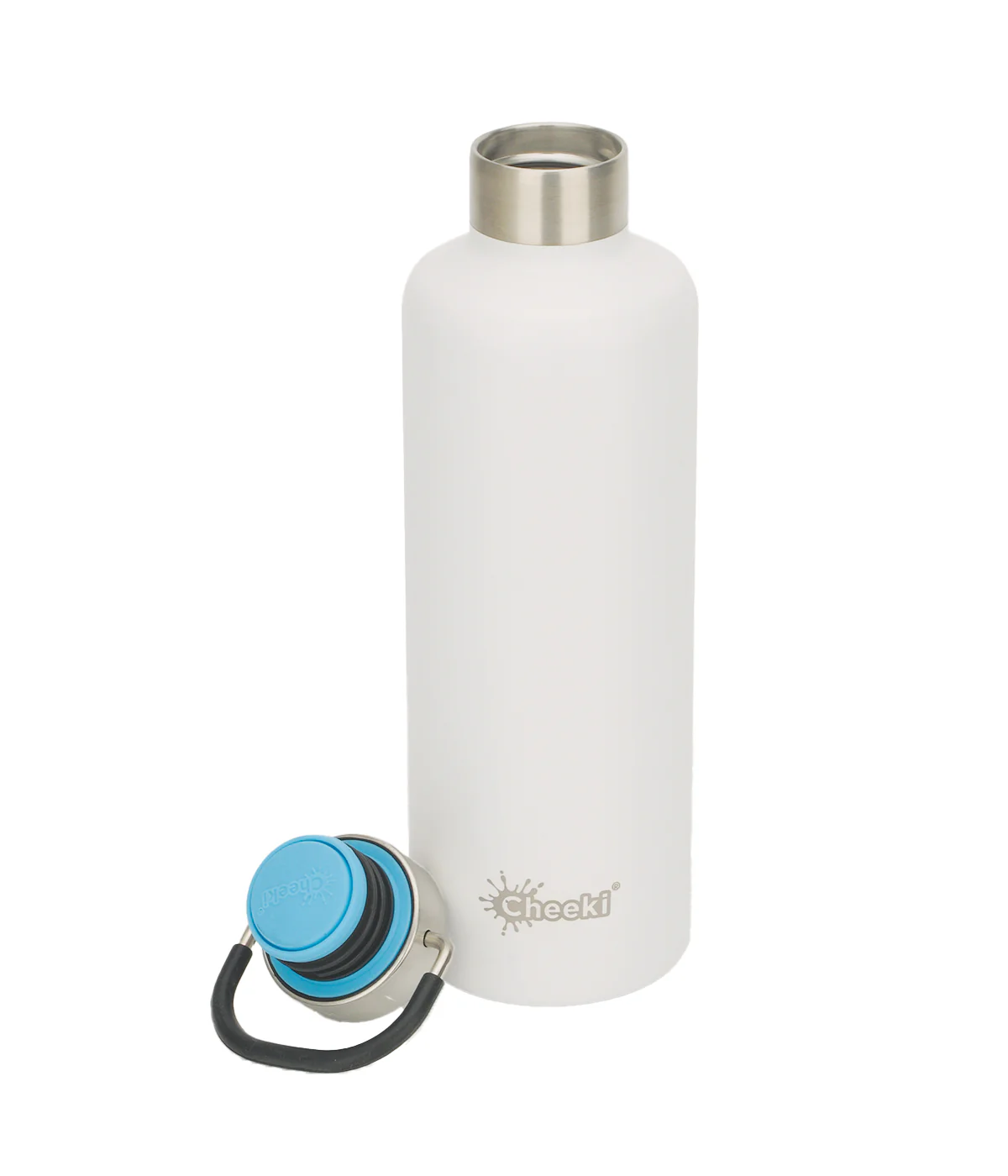 600ml Classic Insulated Bottle - White - Image 6