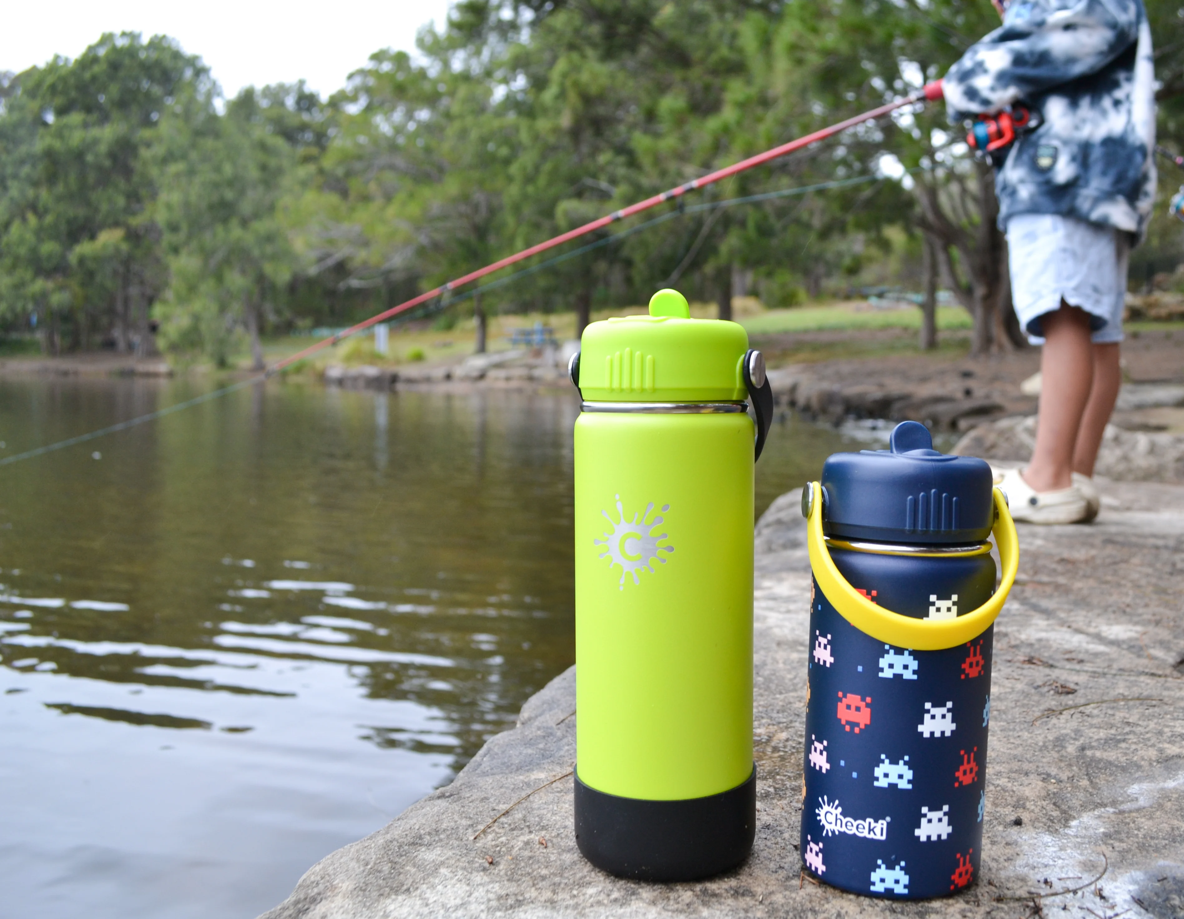 750ml Single Wall Adventure Bottle - Lime - Image 6