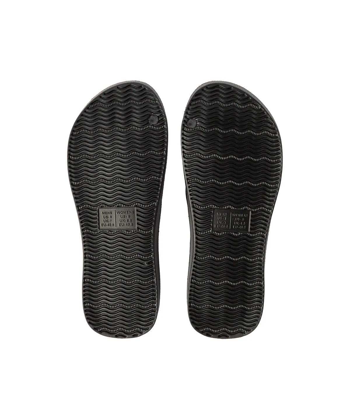 Arch Support Thongs - Black - Image 3