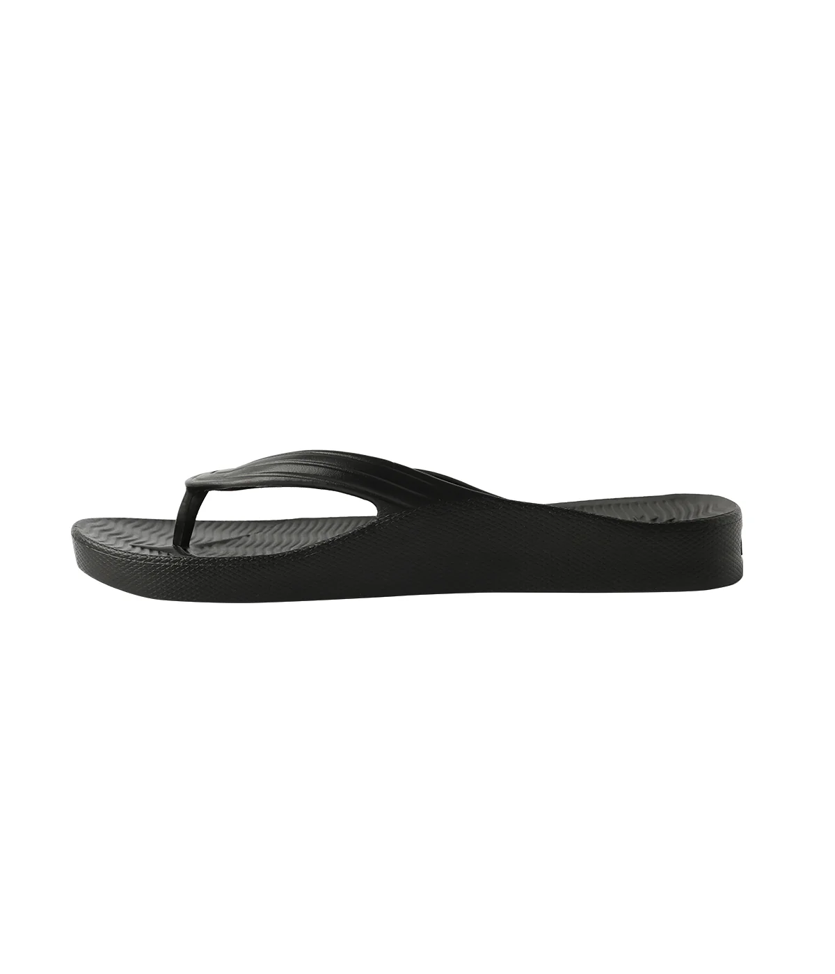 Arch Support Thongs - Black - Image 5