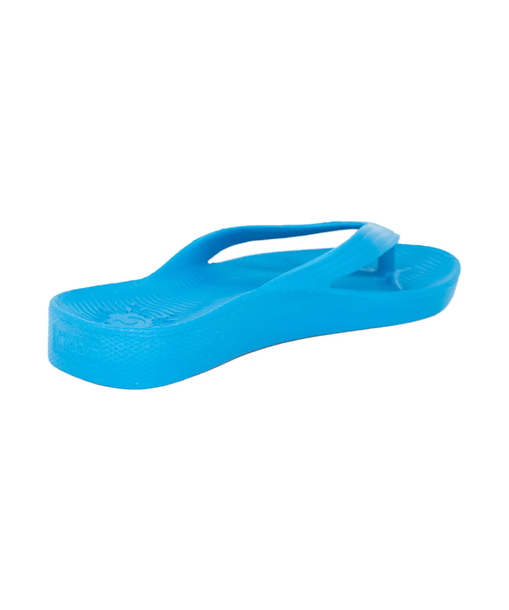 Kids Arch Support Thongs - Light Blue - Image 3