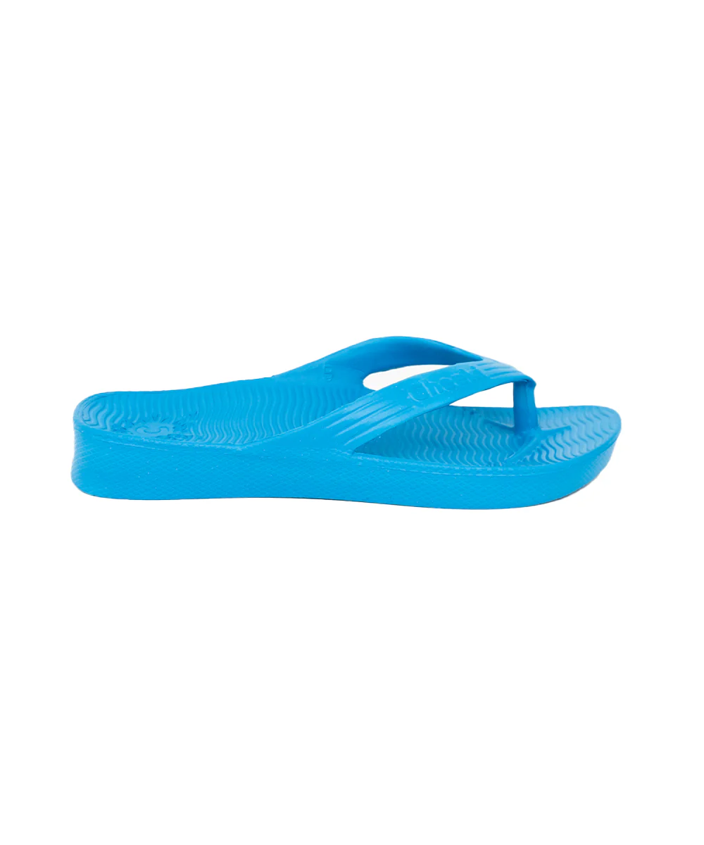Kids Arch Support Thongs - Light Blue - Image 4